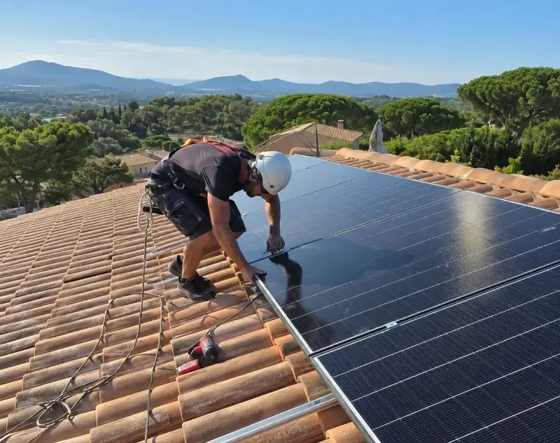 Installateur panneaux solaires Solliès-Toucas — pose photovoltaïque sur toiture