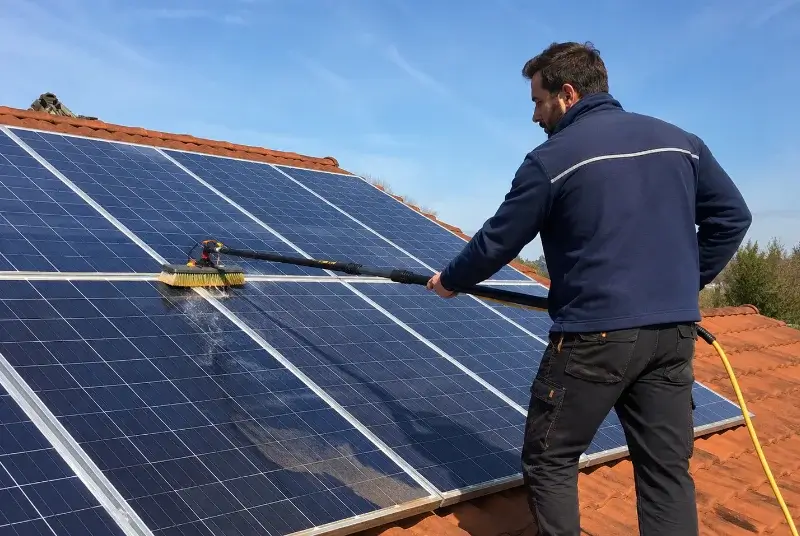 Nettoyage et entretien de panneaux solaires à Solliès-Toucas